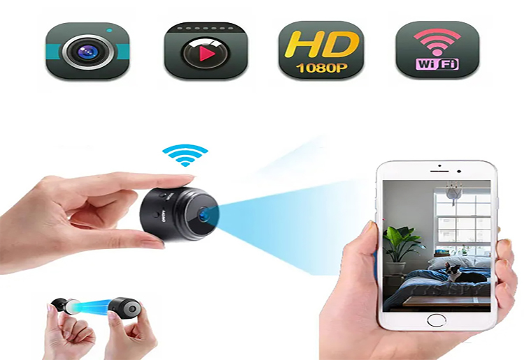 camera siêu nhỏ không dây wifi